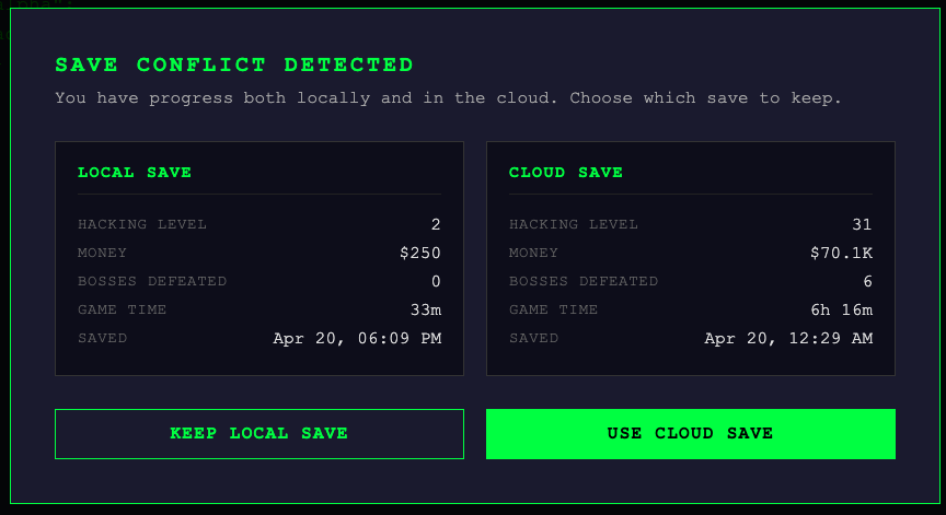 Project Hack Warning